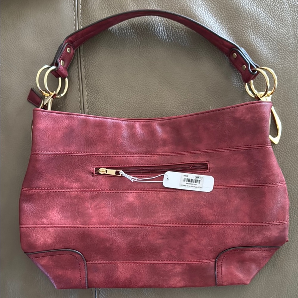Elegant Red Women's Handbag